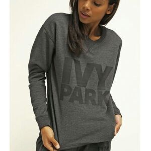 Ivy Park Womens Crewneck Sweater in Charcoal S
